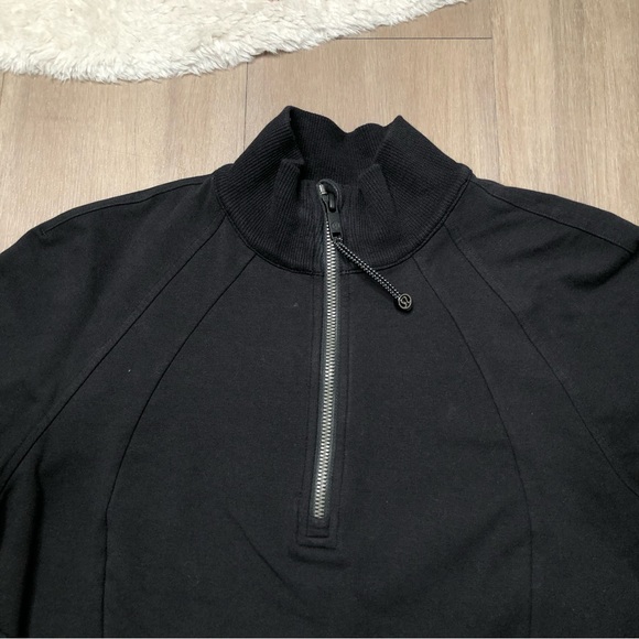 Lululemon Scuba 1/2 Zip Black - Picture 3 of 5